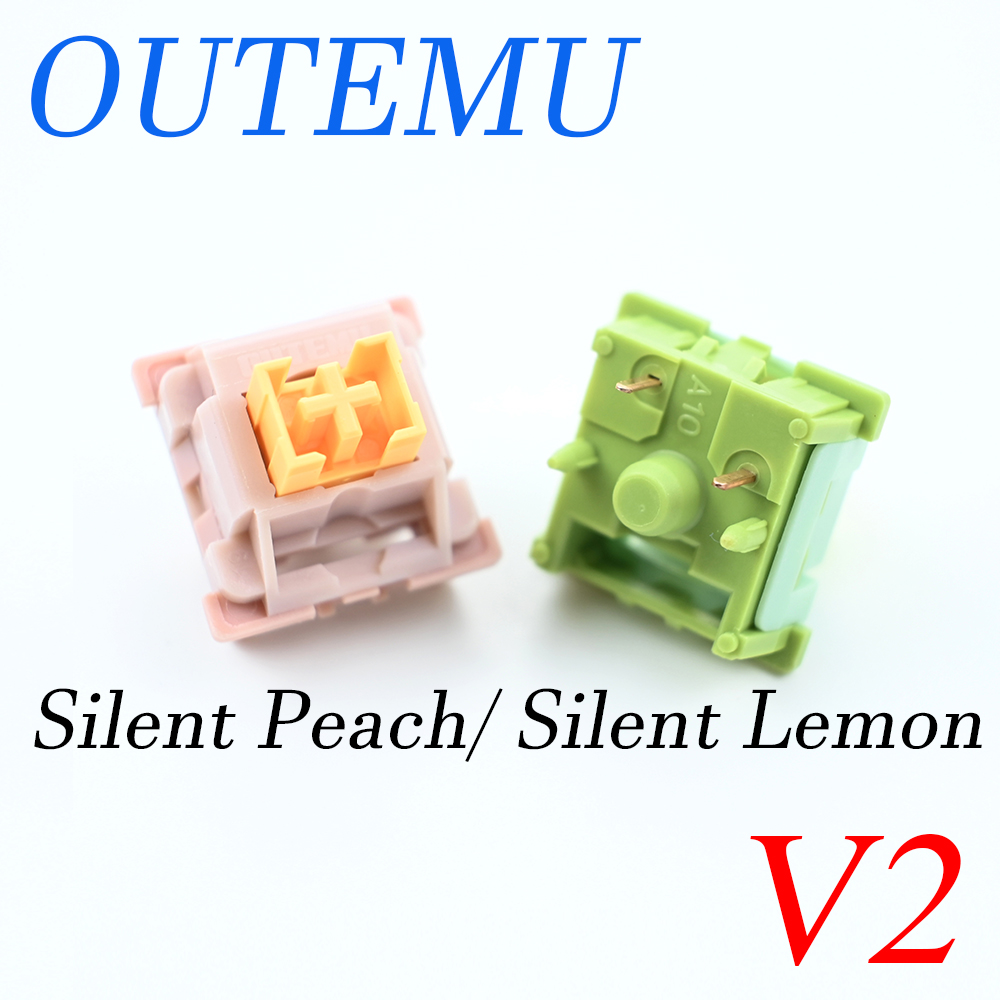 Keyboard Switch Tester - Outemu Silent Peach V2 Switch Lubed