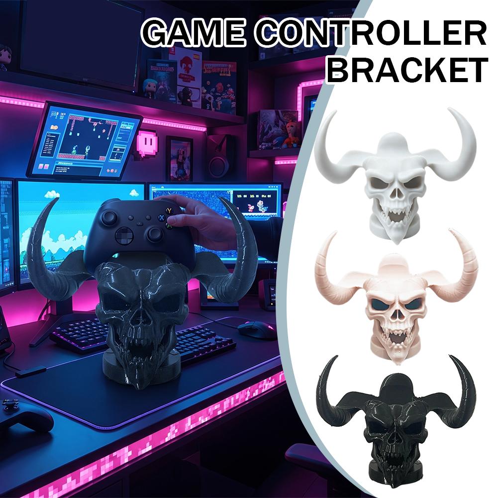 Gaming Zone Accessories - Unique Devil Skull Horn Controller Holder
