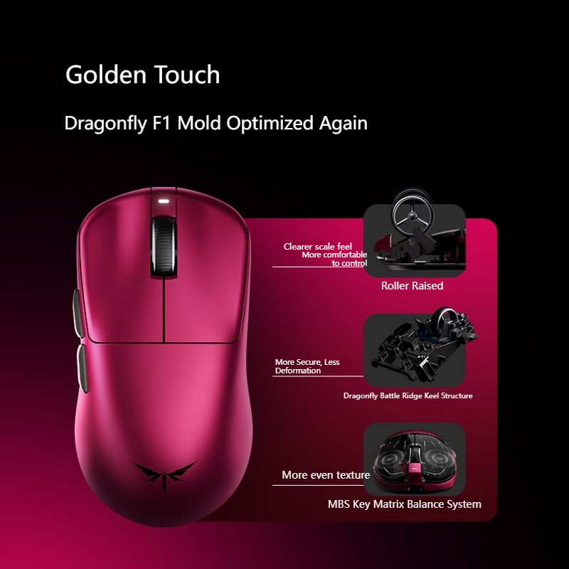 VGN Dragonfly F1 V5 Lightweigh - Keyboard Switch Tester ulasan dan harga