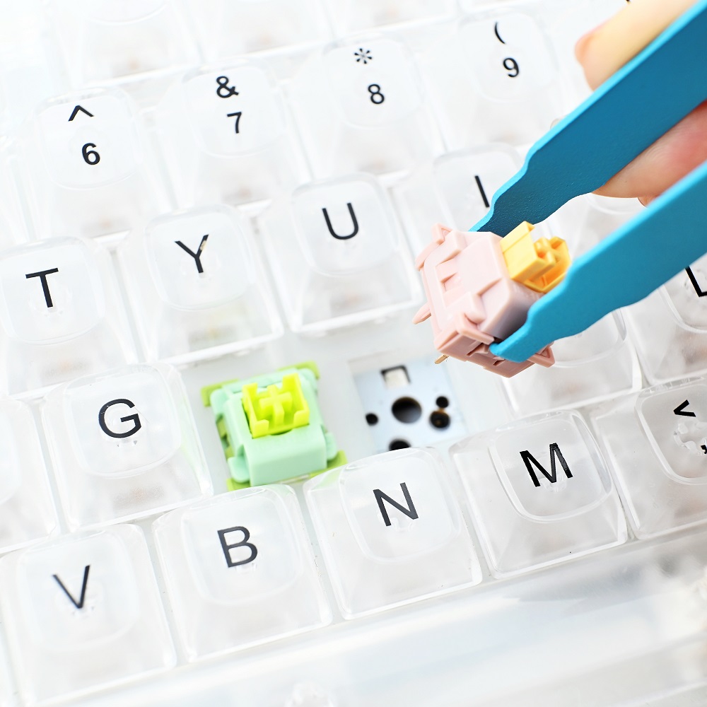 Outemu Silent Peach V2 Switch  - Keyboard Switch Tester ulasan dan harga
