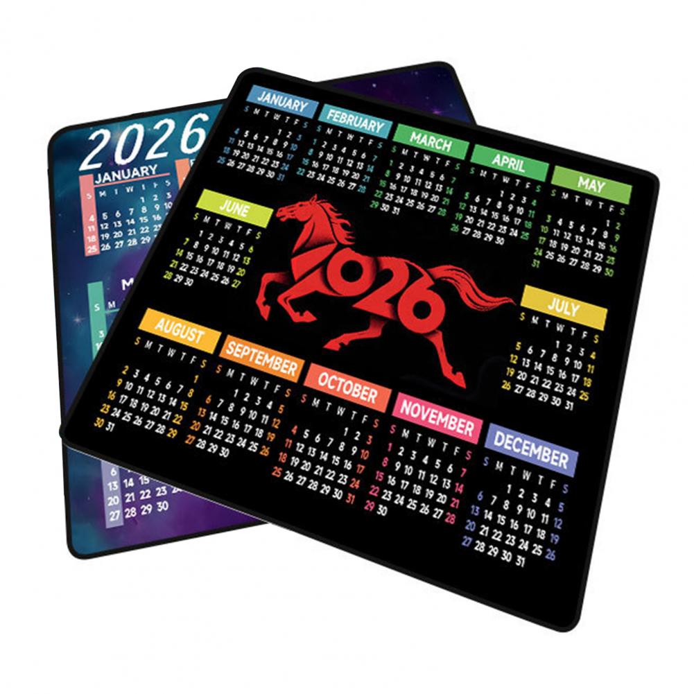 2026 Calendar Mouse Pad Waterp - Gaming Accessories For Gaming Desk ulasan dan harga