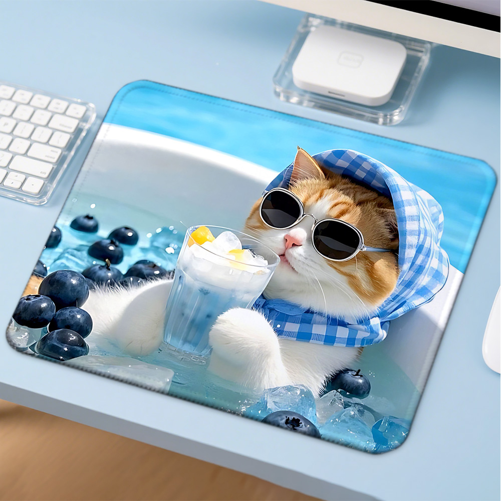 Mosepad Kawaii Funny Cat Compu - Gaming Accessories For Gaming Desk ulasan dan harga