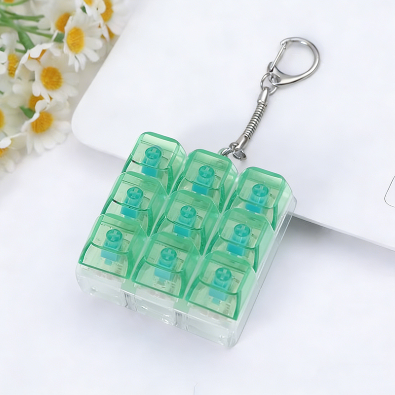 Customizable Fidget Keychain T - Keyboard Switch Tester ulasan dan harga
