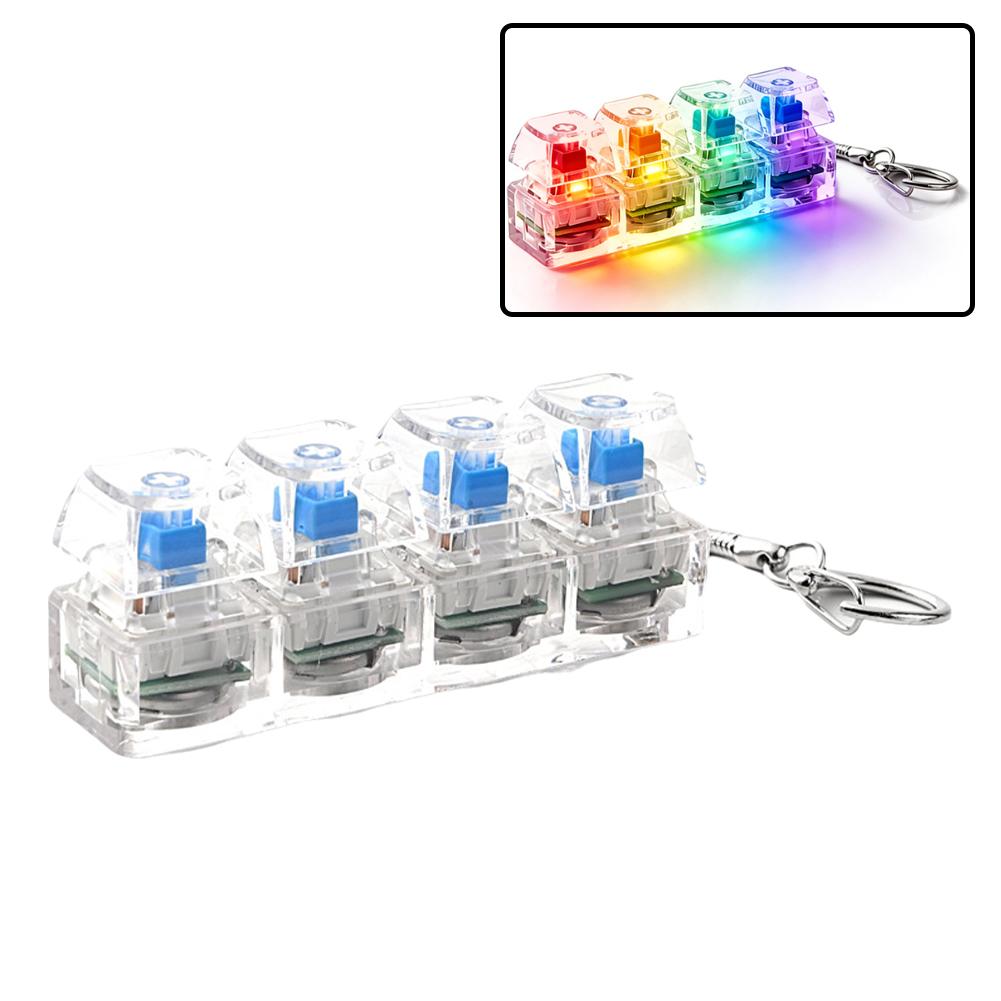 LED Light Up Fidget Keychain,  - Keyboard Switch Tester ulasan dan harga