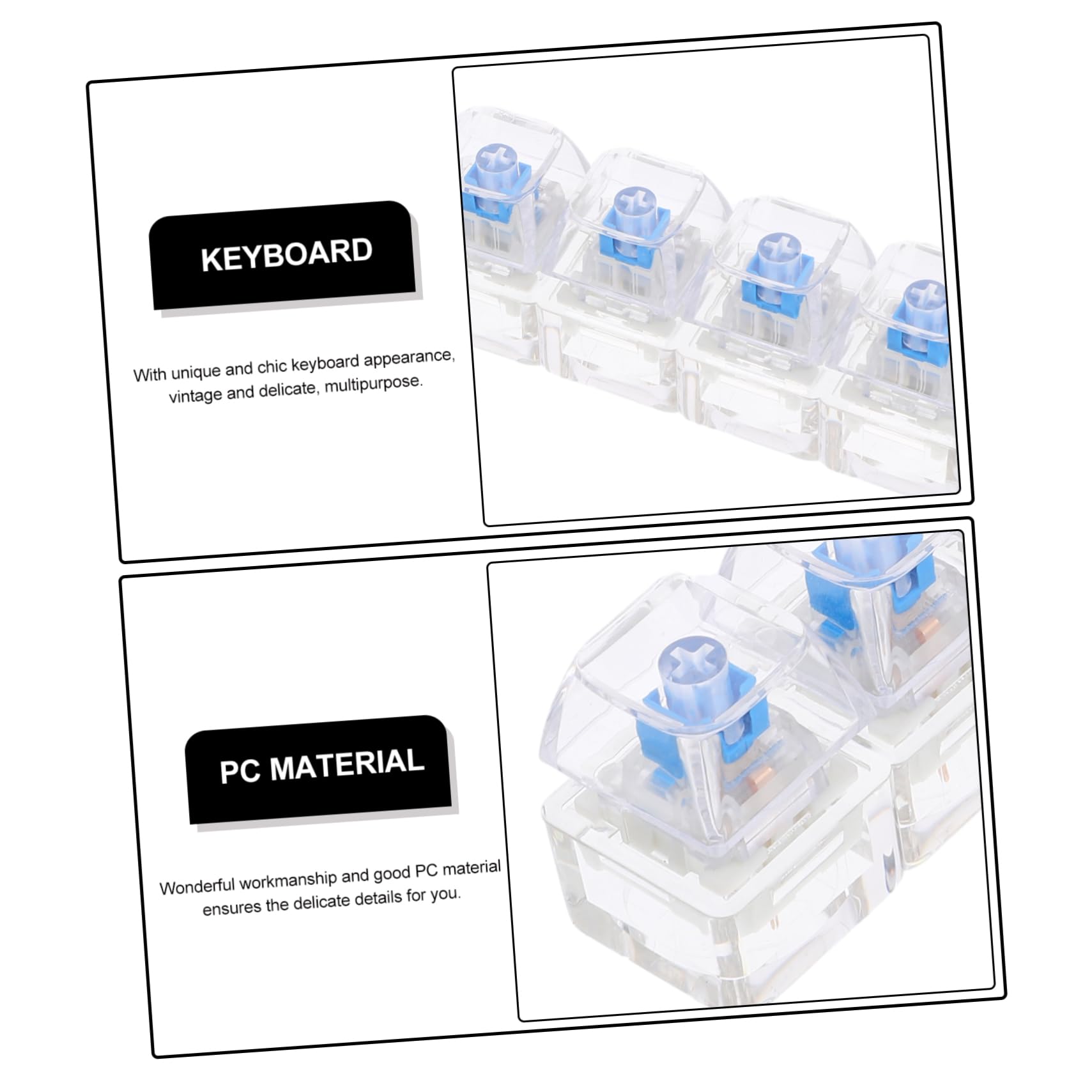 LED Light Up Fidget Keychain,  - Keyboard Switch Tester ulasan dan harga